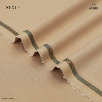 Nexus Wash N Wear Unstitched Men's Suit | Multiple Colours | CottonLive