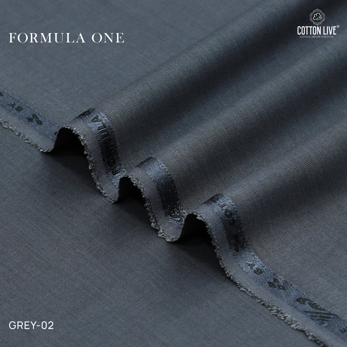 Formula one Wash N Wear Unstitched Men's Suit | Finest Fabric | CottonLive