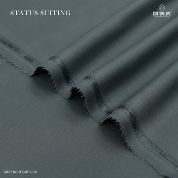 Status Suitings Wash N Wear Unstitched Men's Suit | Premium Fabric | CottonLive