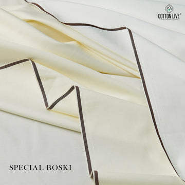 Special Boski Unstitched Men's Suit - CottonLive Pakistan